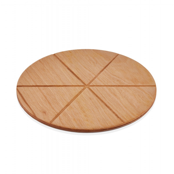 Pizza Serving Board With Slices 26 cm