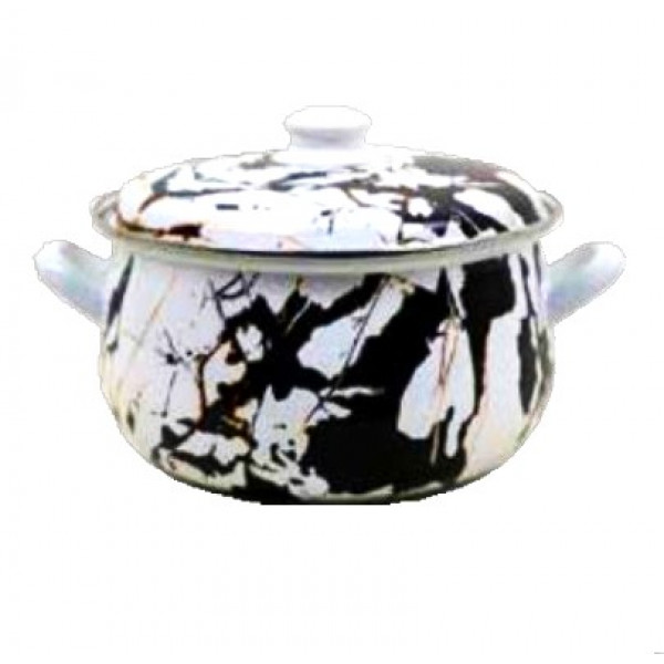 Chrome Polished Porcelain Cooker With Arms