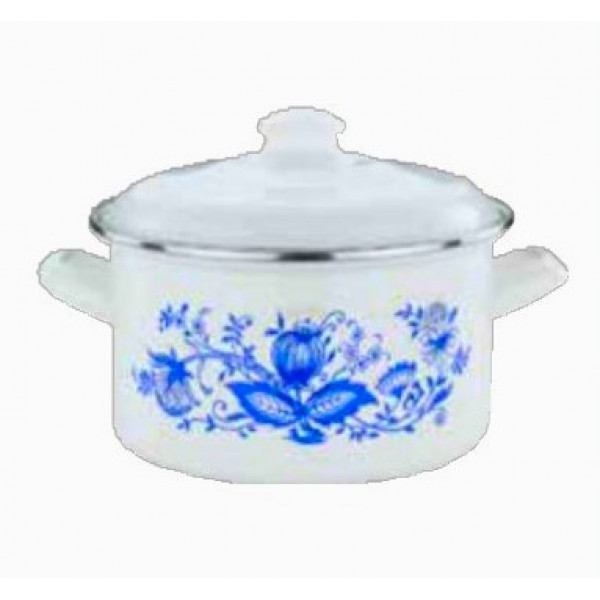 Flat porcelain cooker