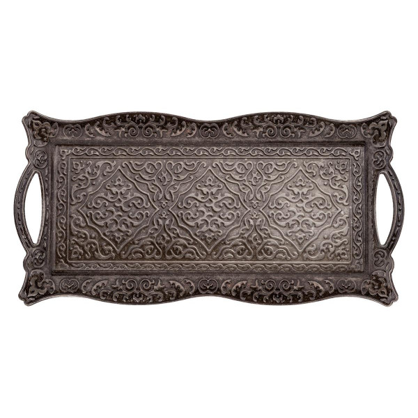 TRAY DOUBLE SQUARE METAL
