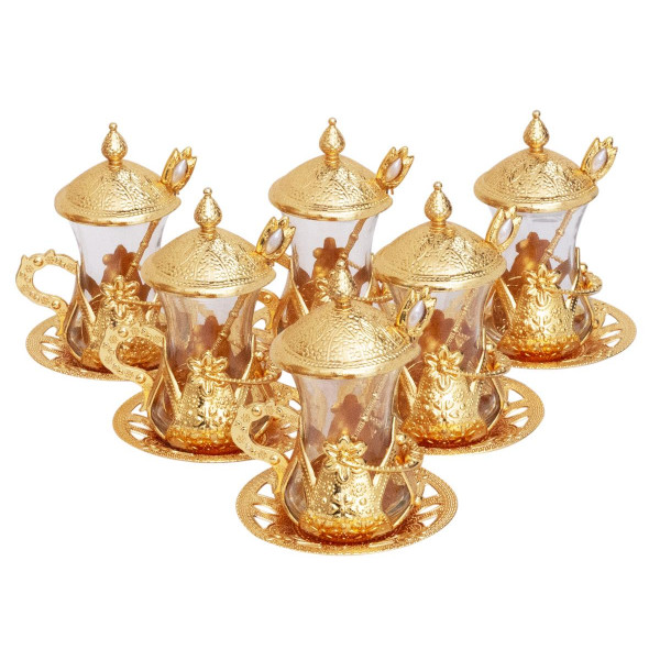  TEA SET WITH SPOON WITHOUT TRAY