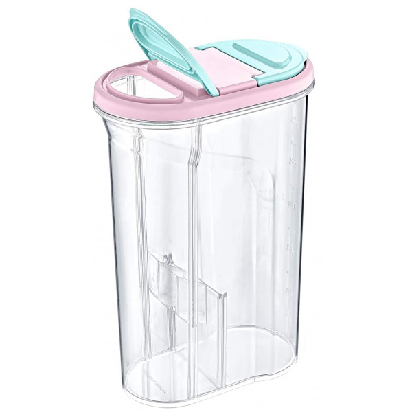 CRYSTAL DRY FOOD FUNCTIONAL STORAGE CONTAINER 3 LT