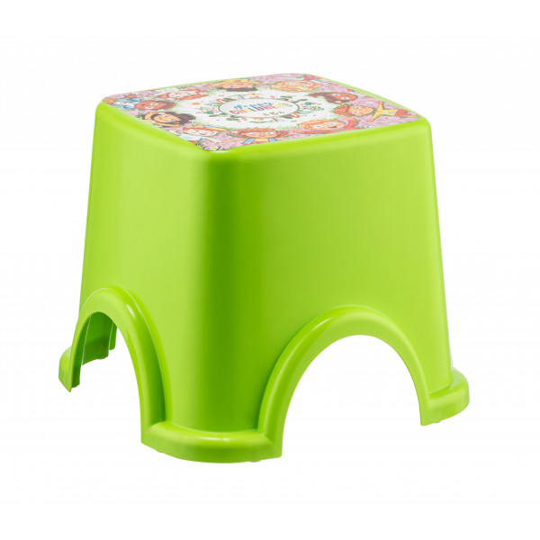 Mini Baby Stool With IML Patterned