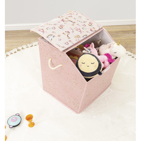Baby box with cover and corner 