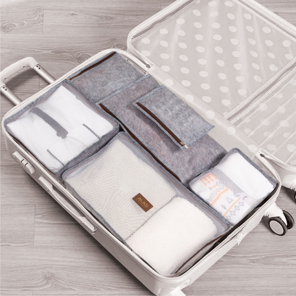 Felt-Leathered-6-Luggage-holder-Travel-bag
