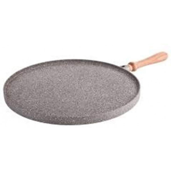 TOPAZ DOUBLE SIDED WIDE PAN, LARGE PAN, GRAY