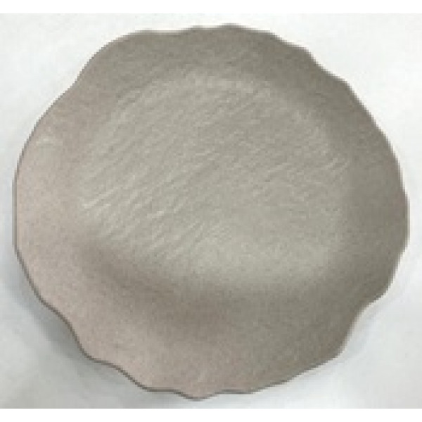 MAT ROUND PLATE CLAY Colored 24 cm
