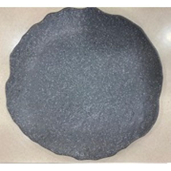 MAT ROUND PLATE Fume Colored 24 cm