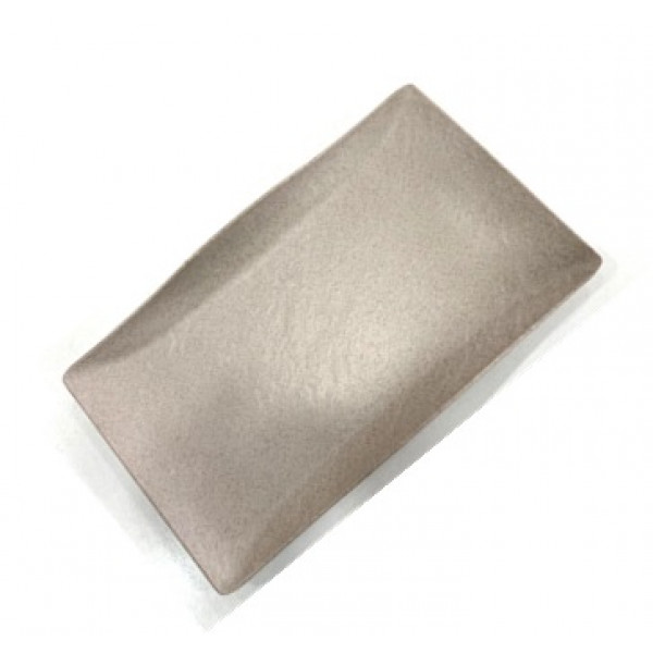 MAT CLAY COLORED RECTANGLE PLATE 32*21 cm