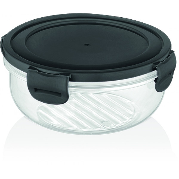 COOK&LOCK COLORED COVER ROUND STORAGE CONTAINER 1400 ML (STD)