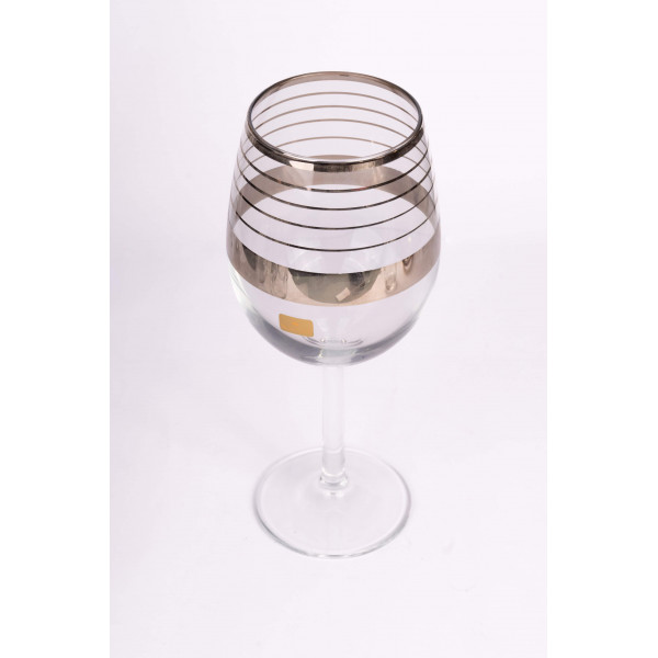  LARGE SILVER CHAMPAGNE GLASS