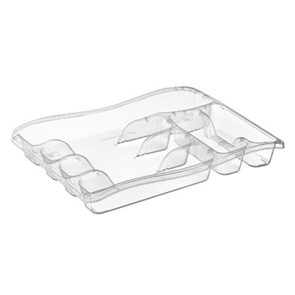 TRANSPARENT CUTLERY TRAY-2