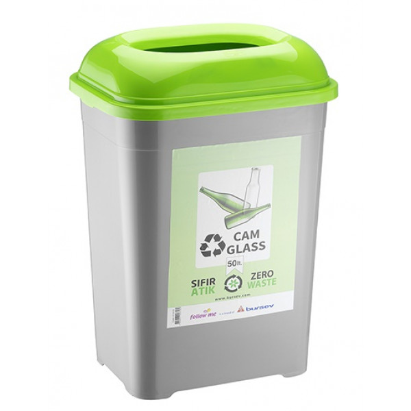 WASTE DUSTBIN FOR GLASS (50 L)