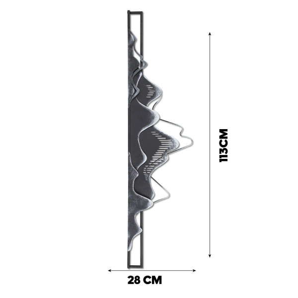 Doreart Himalaya Metal Duvar Tablosu, Ev Ofis Duvar Panosu CH108-1