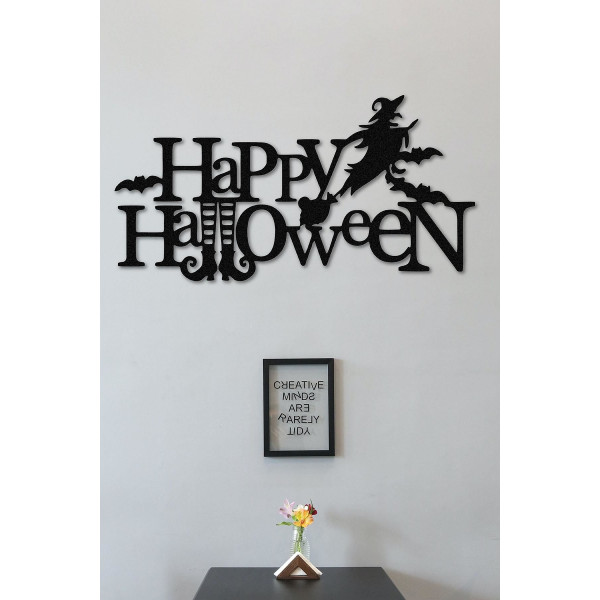 DoreArt Halloween 4 Metal Duvar Tablosu, Ev Ofis Duvar Panosu