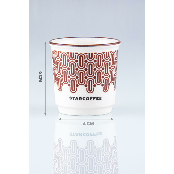 StarCoffee Espresso Shot Bardağı, Cup Fincan, 90 Ml