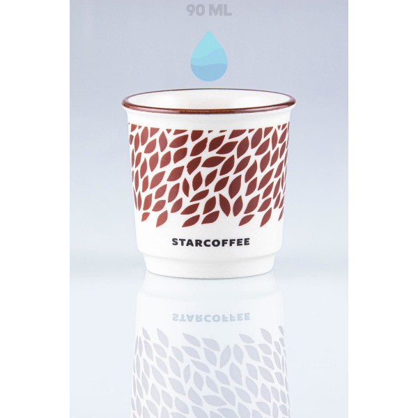 StarCoffee Espresso Shot Bardağı, Cup Fincan, 90 Ml.