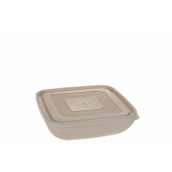 SYMPATHY SHALLOW SQUARE BOWL WITH LID 1,65 lt.