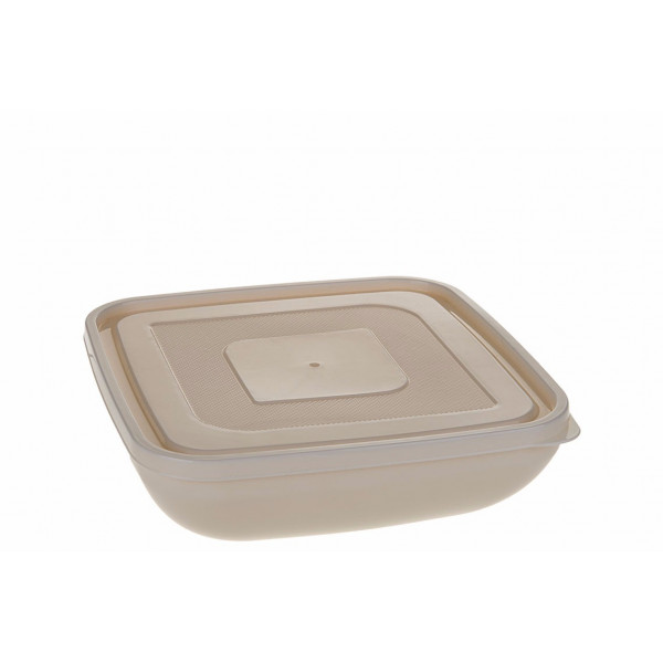 SYMPATHY SHALLOW SQUARE BOWL WITH LID 2,80 LT