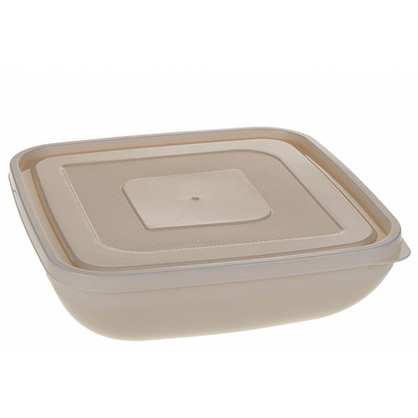 SYMPATHY SHALLOW SQUARE BOWL WITH LID 4,70 lt.