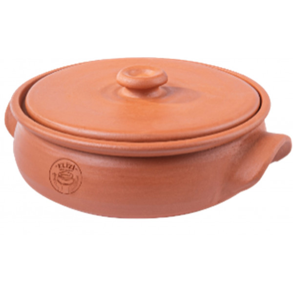 Clay Pan Handmade Small Size-Lined