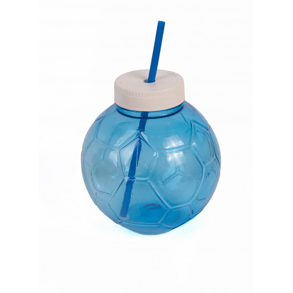 SOCCER BALL WITH STRIPET BLUE Flask