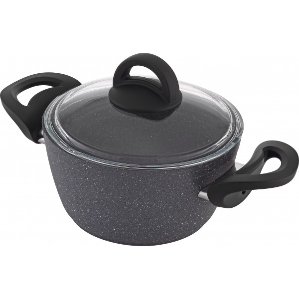 6 pcs Non-Stick Cookware Set18-20-22 cm Granite Pots