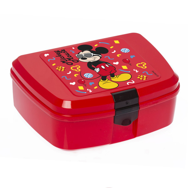 Lisanslı Lunch Box-Gözlüklü Mickey Mouse