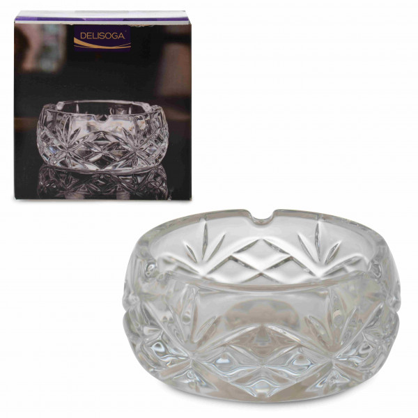 GLASS ASHTRAY 12.5 cm