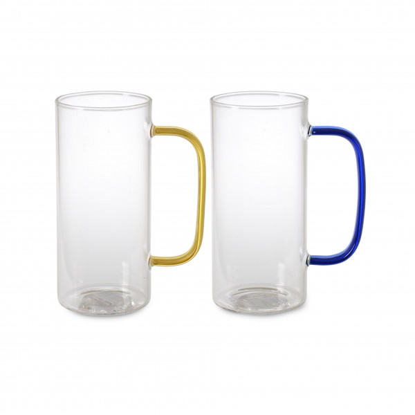 BOROSILICATE GLASS 2 CUPS 380 ml