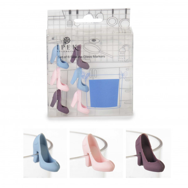 SHOE SHAPED SILICONE GLASS MARKER