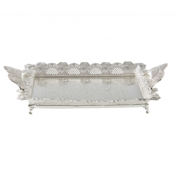LUXURIOUS FOOTED TRAY 32x25cm 