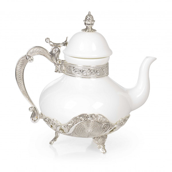 FOOTED TEAPOT