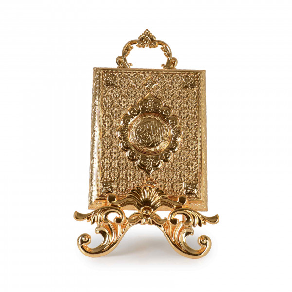 GOLD FOOTED QURAN HOLDER