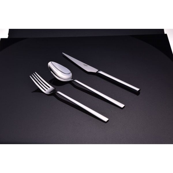 SILA SILVER 12x7 (Dinner knife-dinner spoon-dinner fork-dessert spoon-dessert knife-dessert fork-tea spoon)