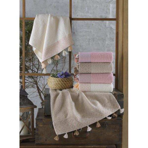Sapphire Tassel Towel 50*90 (100% Cotton)