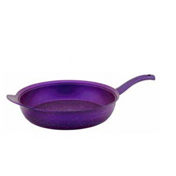 Purple granite mini frying pan