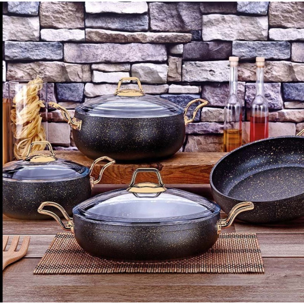 Zuma granite casserole set