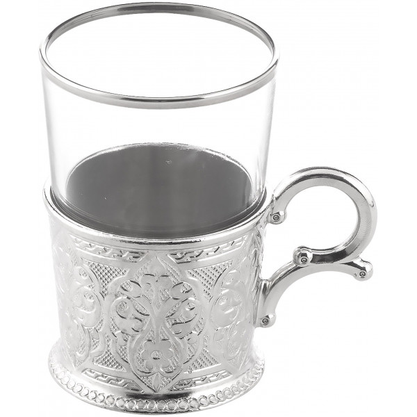 WATER CUP WITH BIG GLASS FOR 6 PERSON (SILVER)