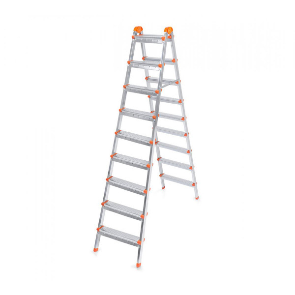 DOUBLE OUTPUT METAL Ladder 9+9