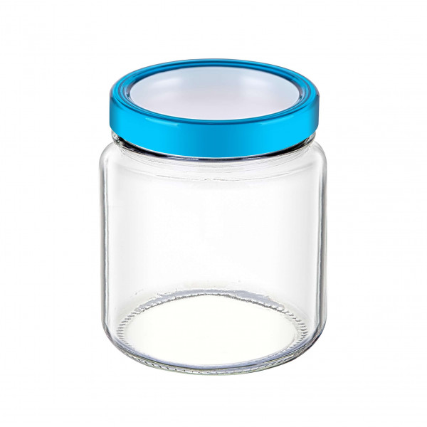 See Through Crystal Lid Jar