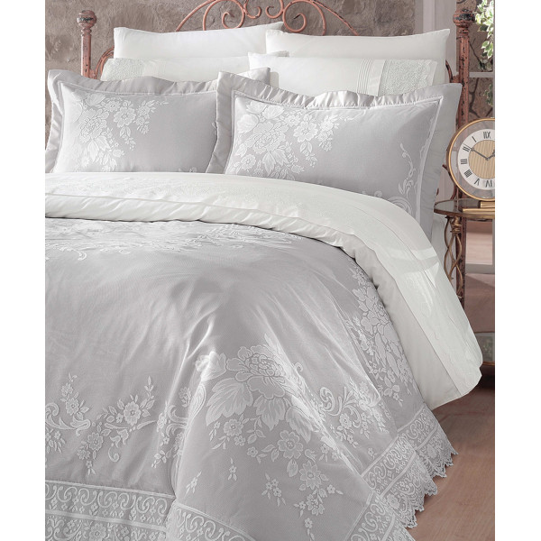  ROMA STONE BED COVER 3 PIECES