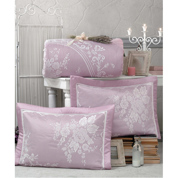  ROMA DAMSON BED COVER 3 PIECES